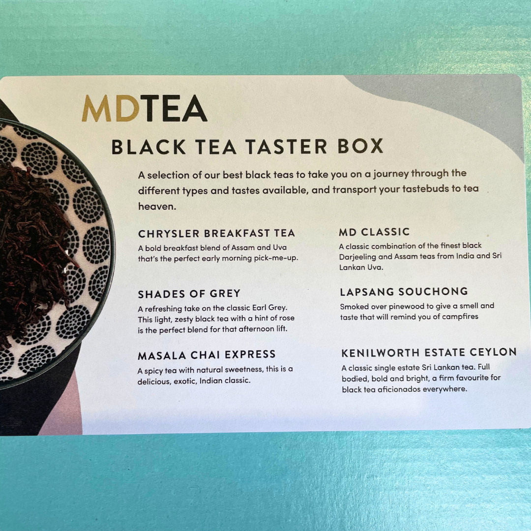 Black Tea Taster Box - making 24 cups | MDTEA