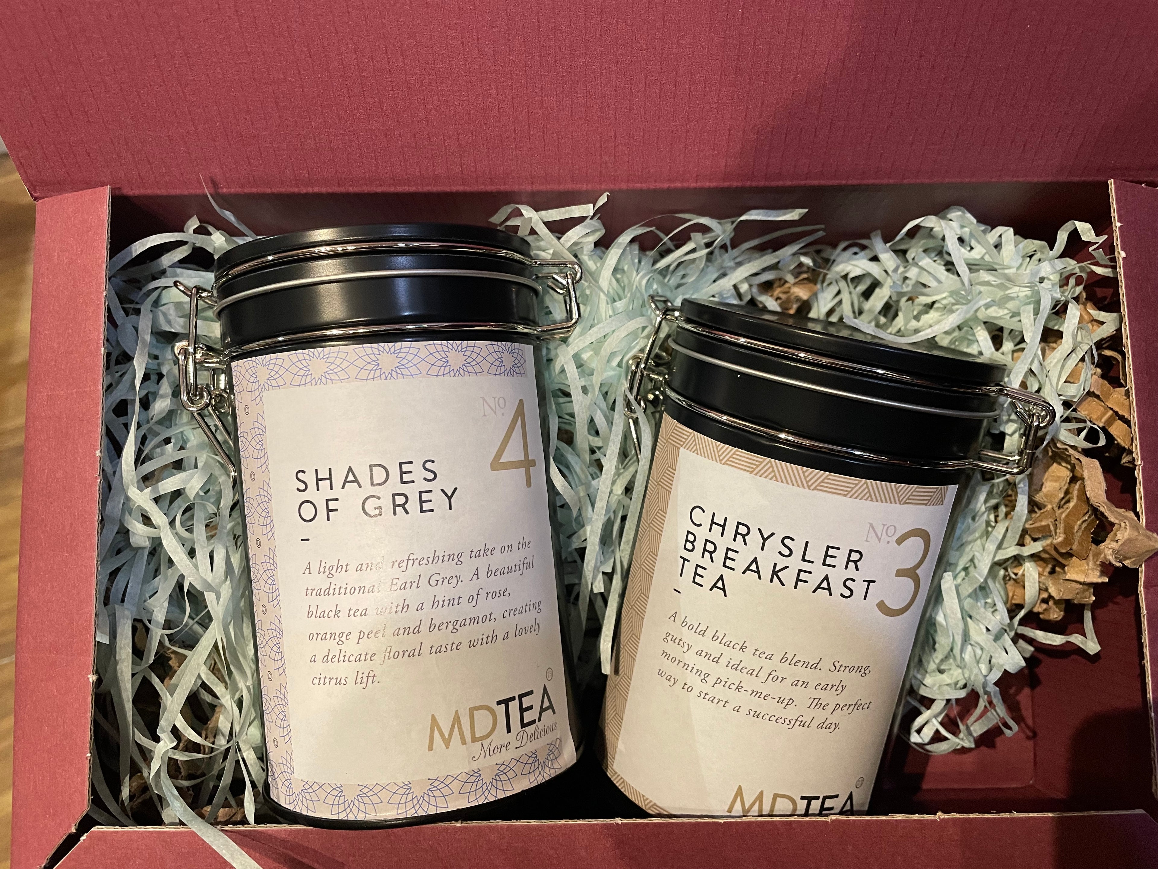 Black tea gift box