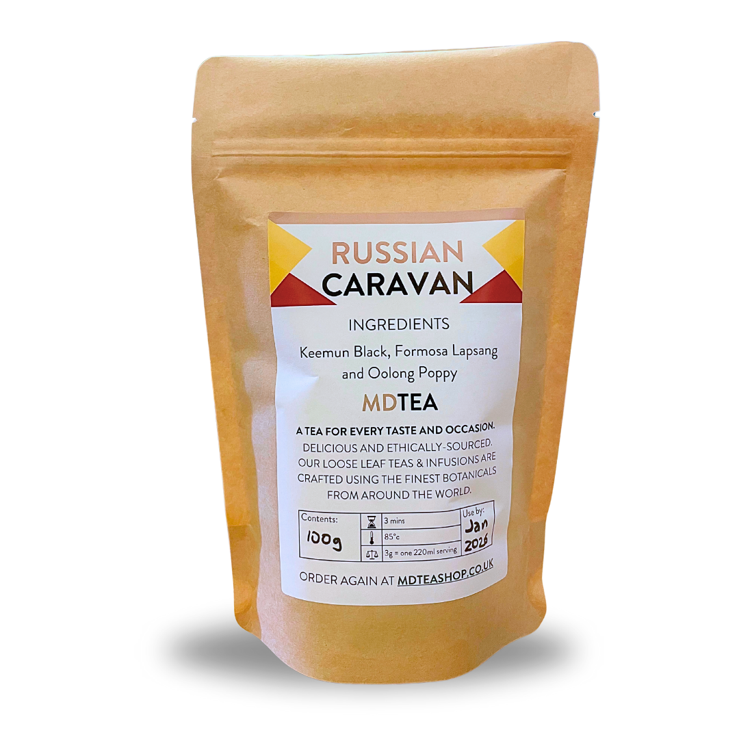 Russian Caravan, a smoky balck tea steeped in tradition | MDTEA