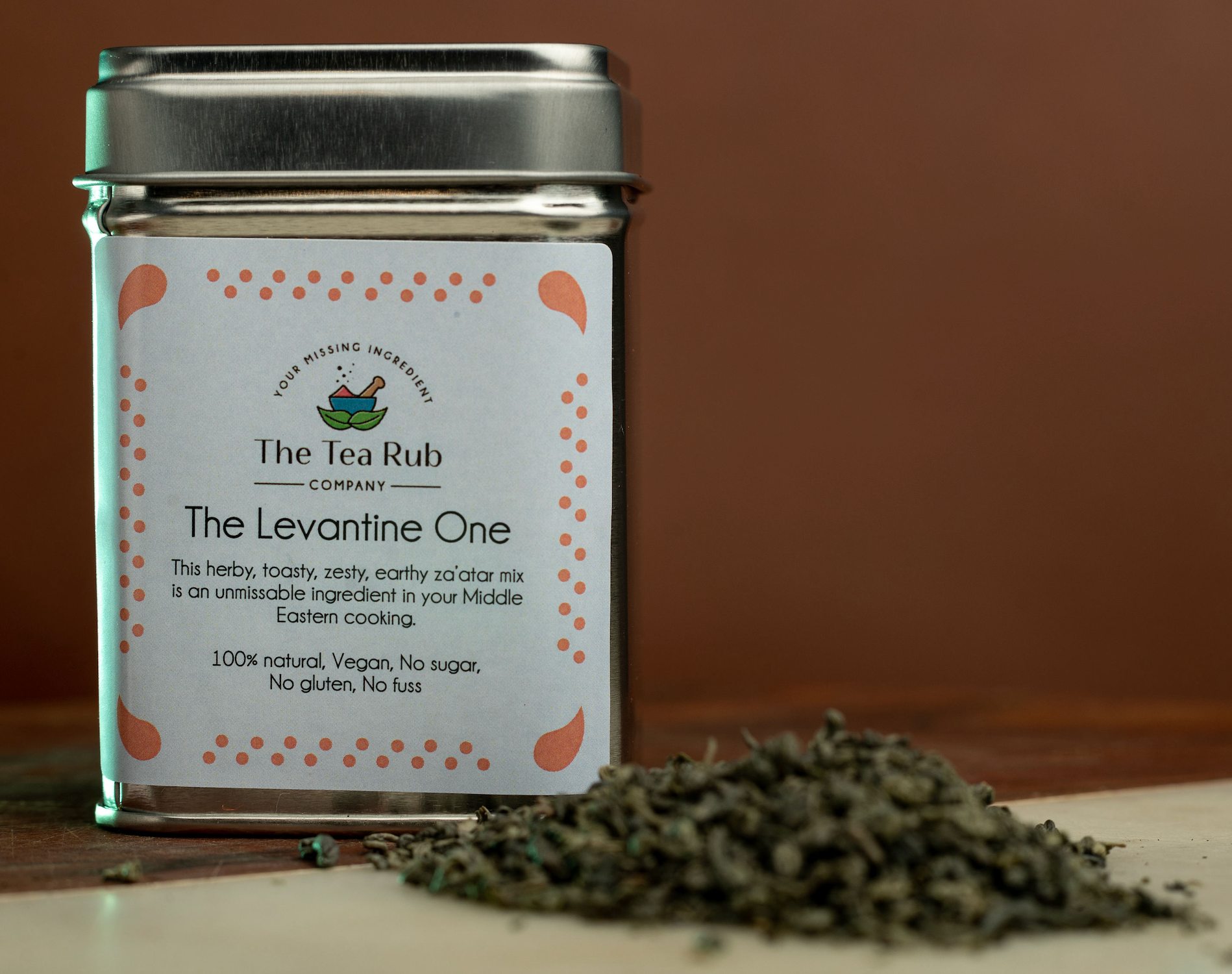 "The Levantine One" – a herby, toasty, zesty za&
