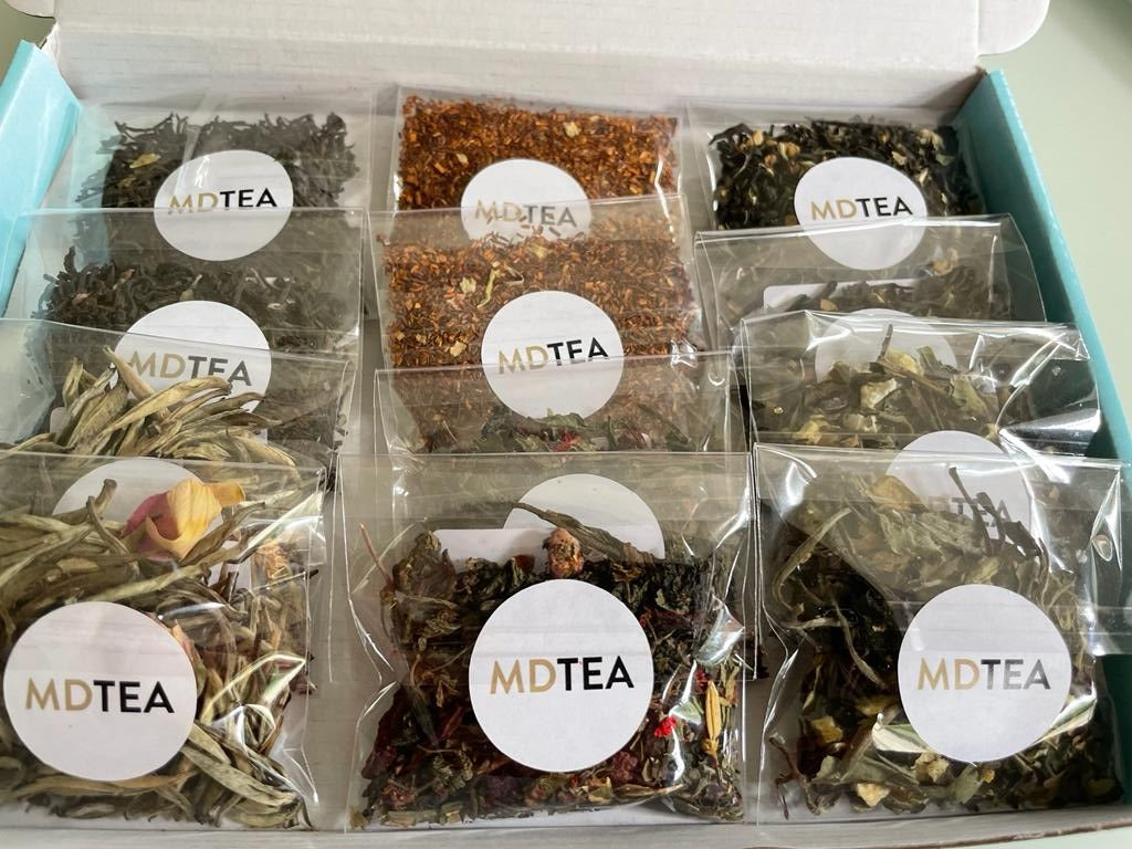 Exotic Tea Taster Box – making 24 cups | MDTEA