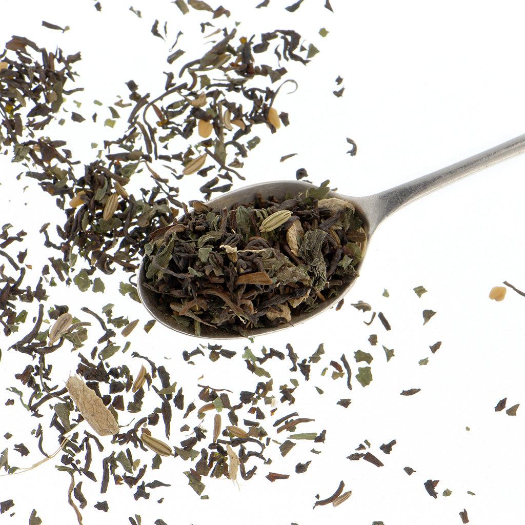 Pu-Erh Pick Me Up – an earthy, menthol blend that&