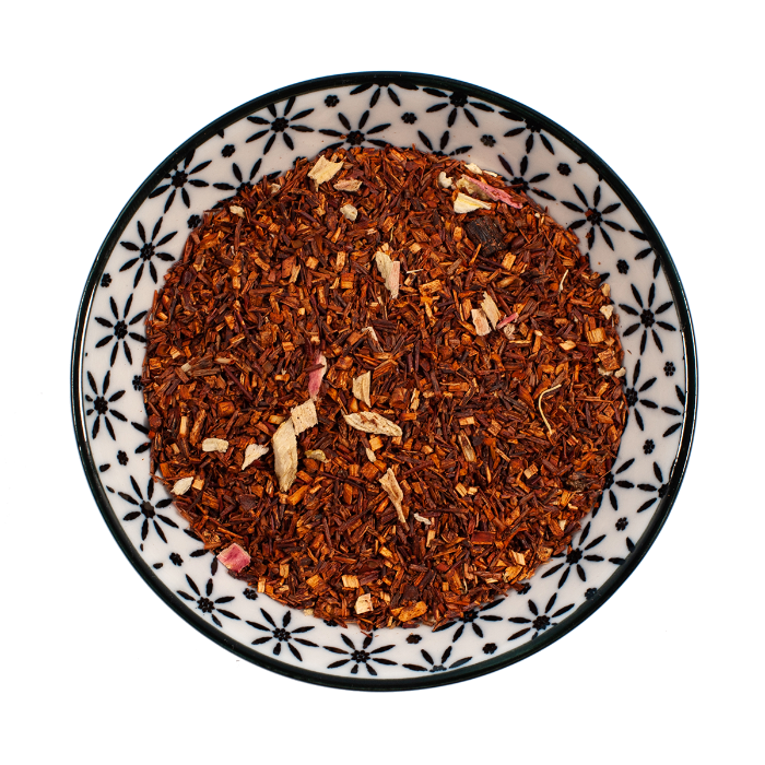 Terracotta Sunburst – a sensational rooibos (redbush) with vanilla and rhubarb | MDTEA