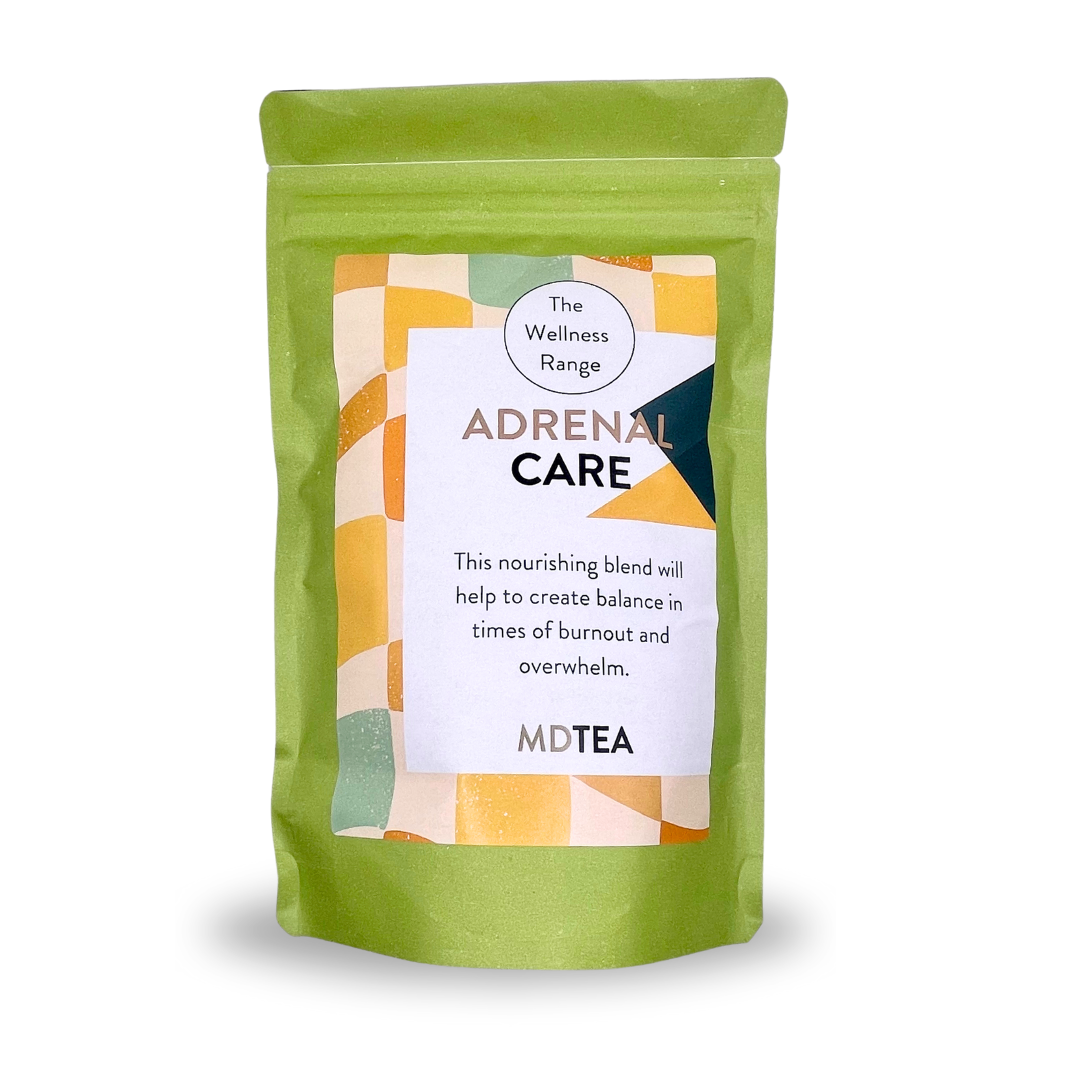 Adrenal Care – to restore balance in times of burn-out or overwhelm. A great support during perimenopause.| MDTEA