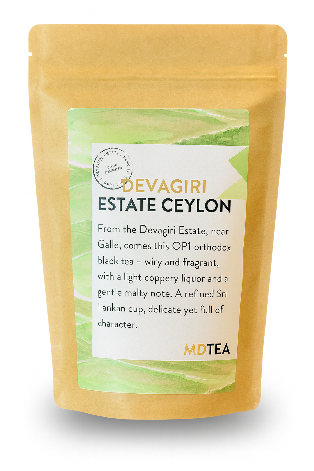 Devagiri Estate Ceylon –  an OP1 black tea | MDTEA