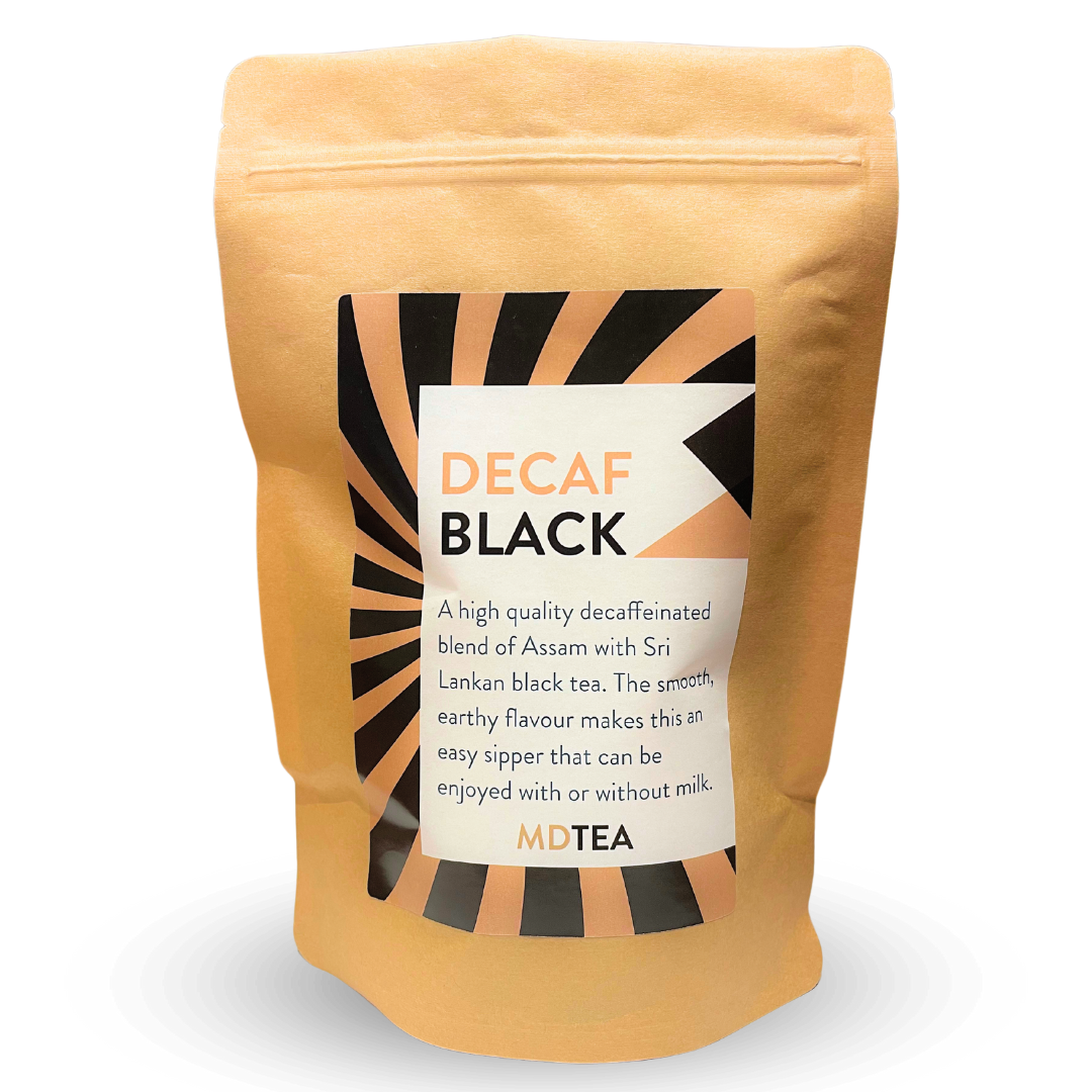 Decaf Black – our decaffeinated blend of Indian Assam, and Sri Lankan Uva | MDTEA