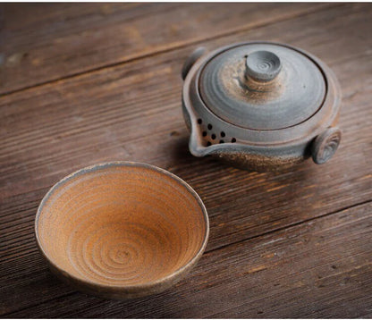 Handmade Ceramic Gaiwan Tea Set – One pot, one cup | MDTEA