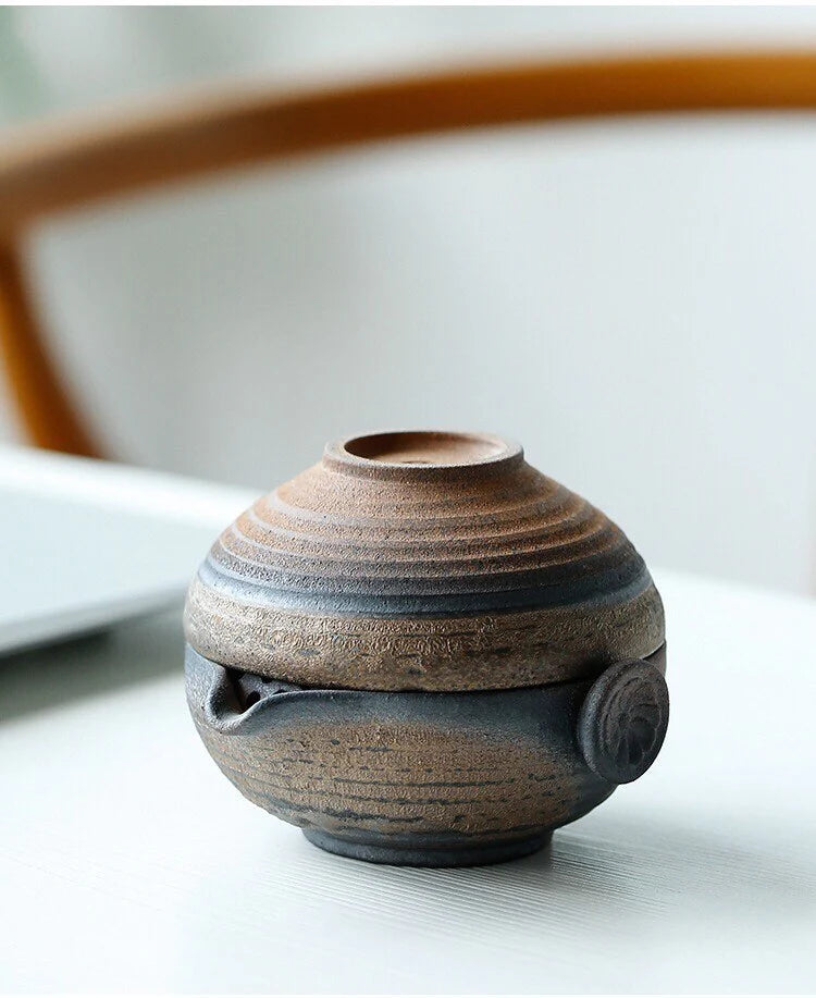 Handmade Ceramic Gaiwan Tea Set – One pot, one cup | MDTEA