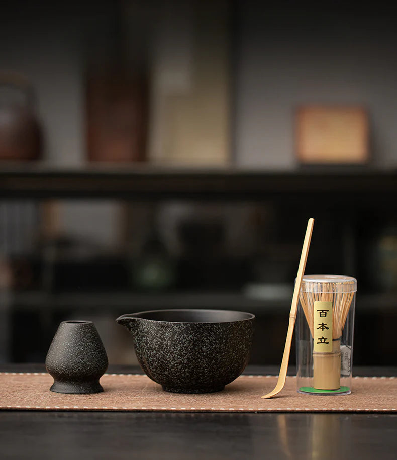 Ceramic Matcha Set – Petal Glaze (Inspired by the Song Dynasty) | MDTEA