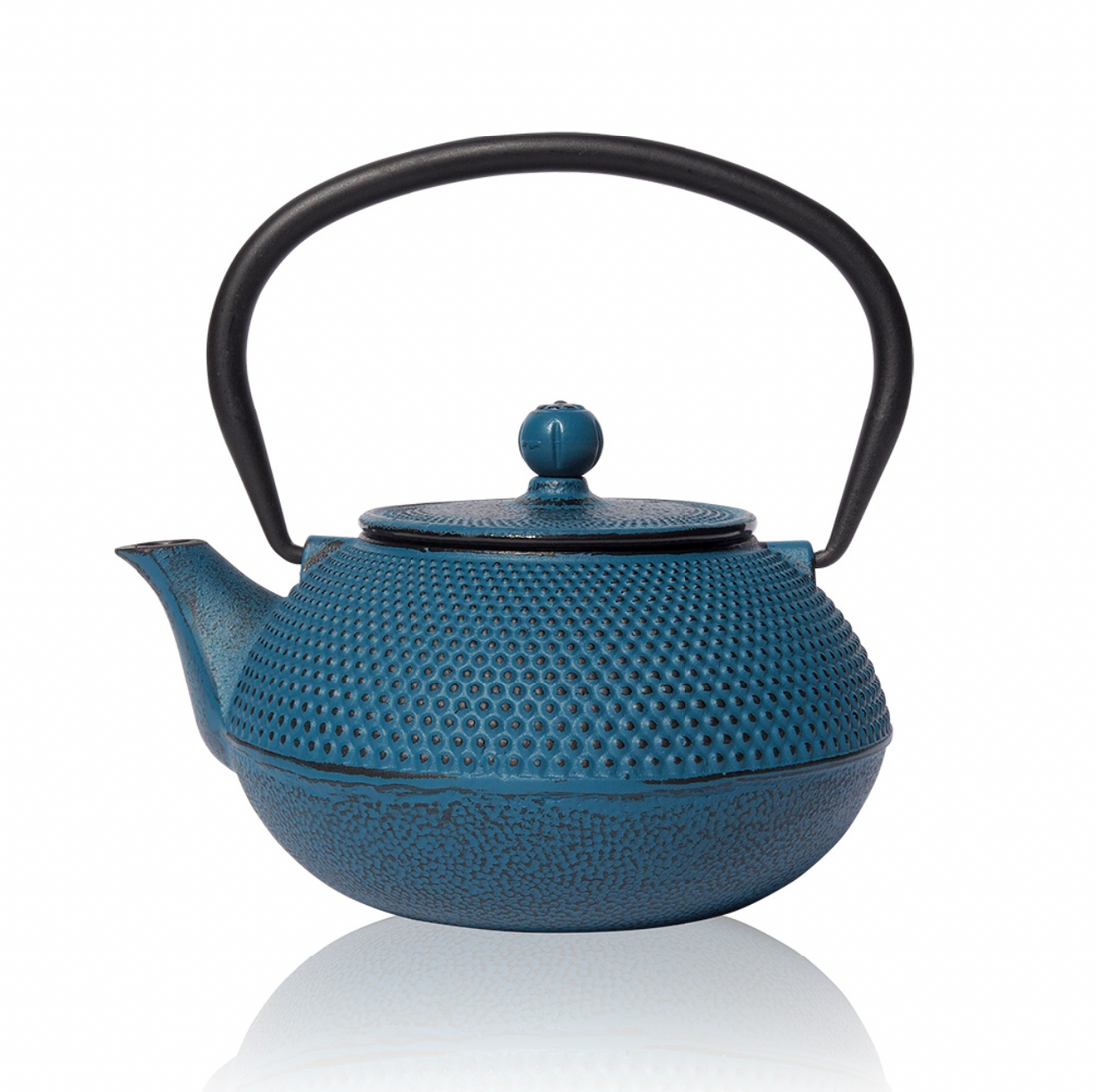 Tenshi Cast Iron Teapot – Teal - 600ml | MDTEA