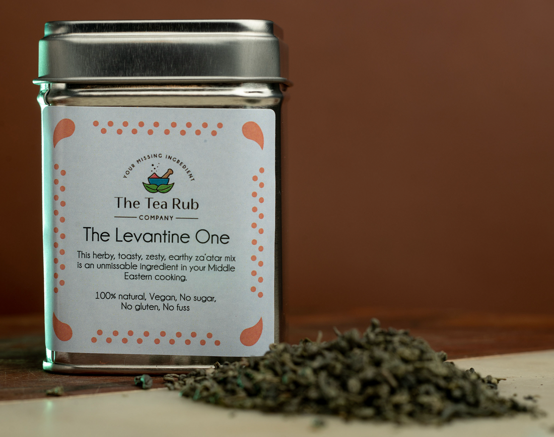 "The Levantine One" – a herby, toasty, zesty za&