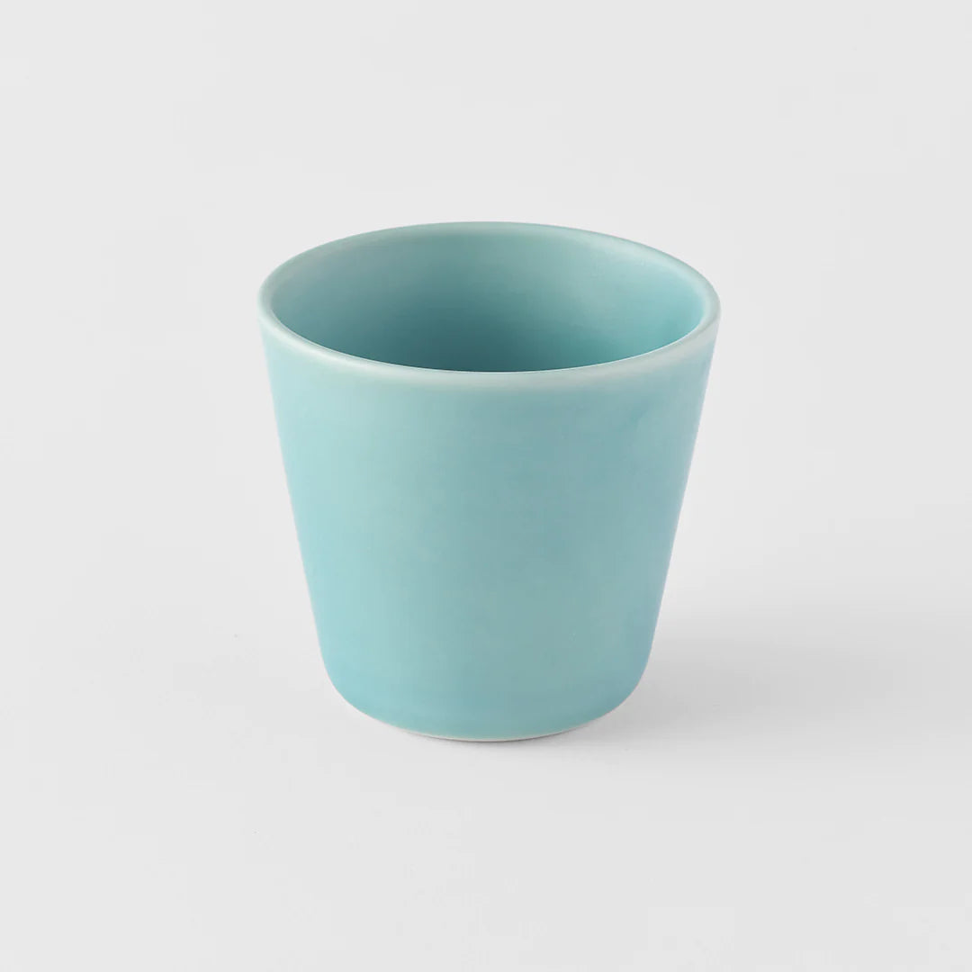V-Shape Teacup – Modern Metallic – 7cm tall, 150ml