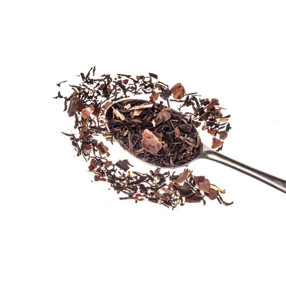 Graham Greene and Chocolate – Chinese Yunnan green tea and cacao shells with echinacea | MDTEA