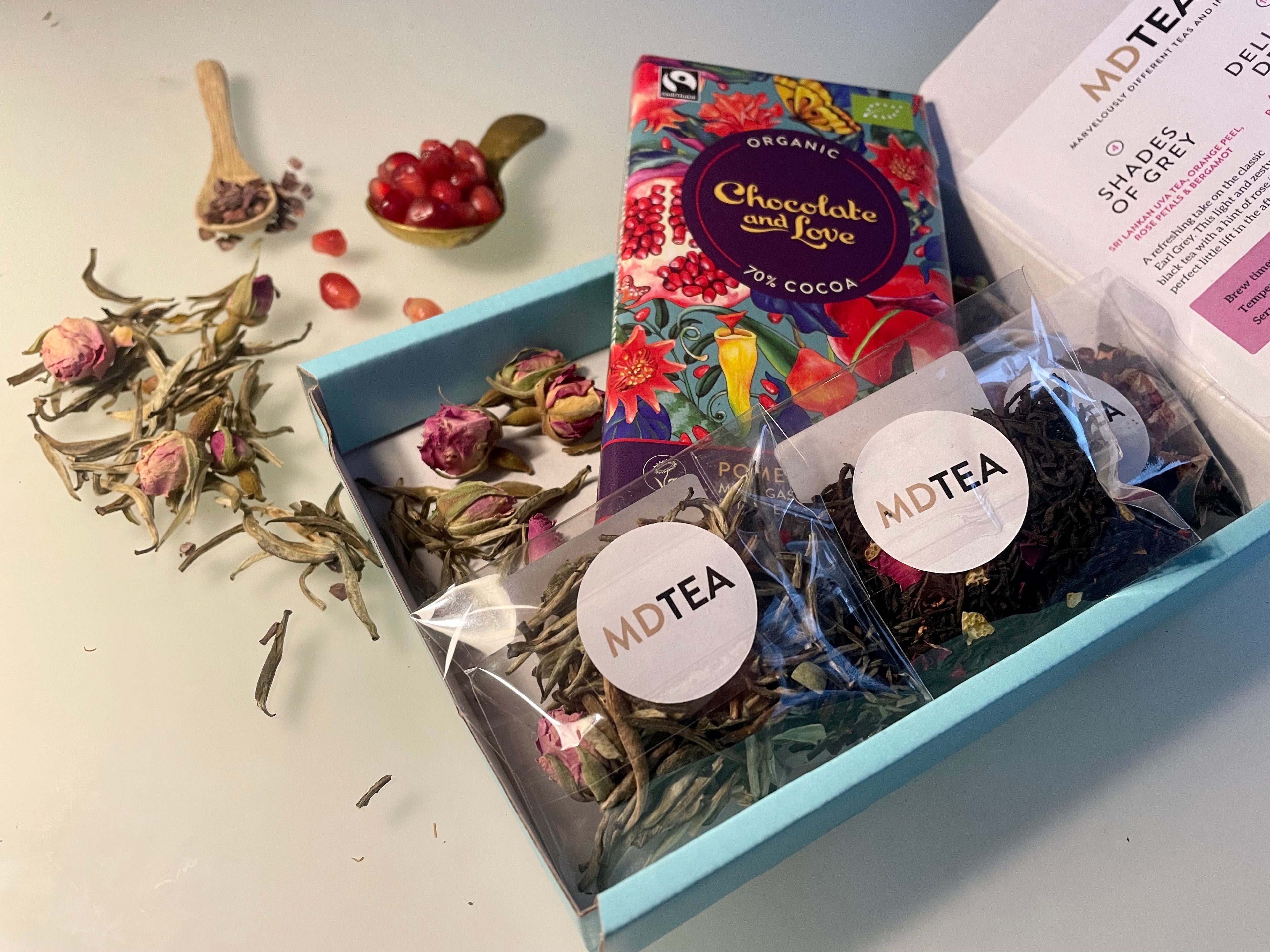 The Love Box – treat someone special to tea and chocolate | MDTEA