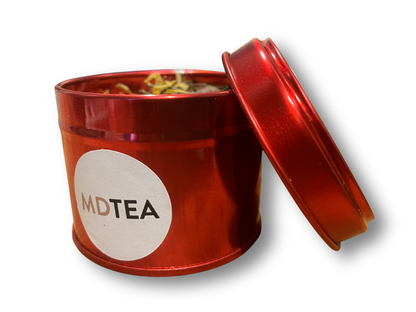 Terracotta Sunburst – a sensational rooibos (redbush) with vanilla and rhubarb | MDTEA