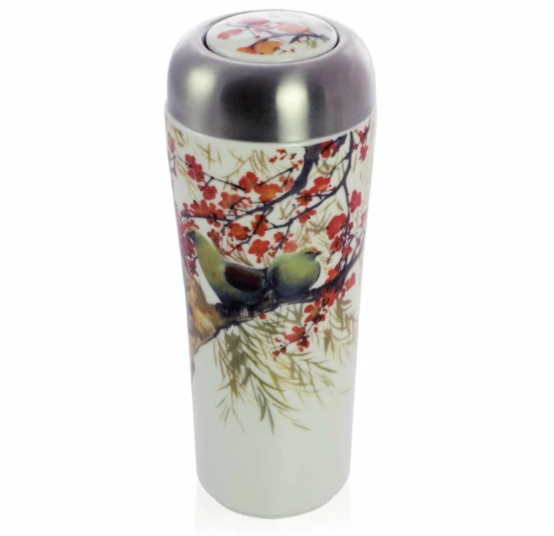 Flower Lady Porcelain Tumbler Mug – 300ml | MDTEA