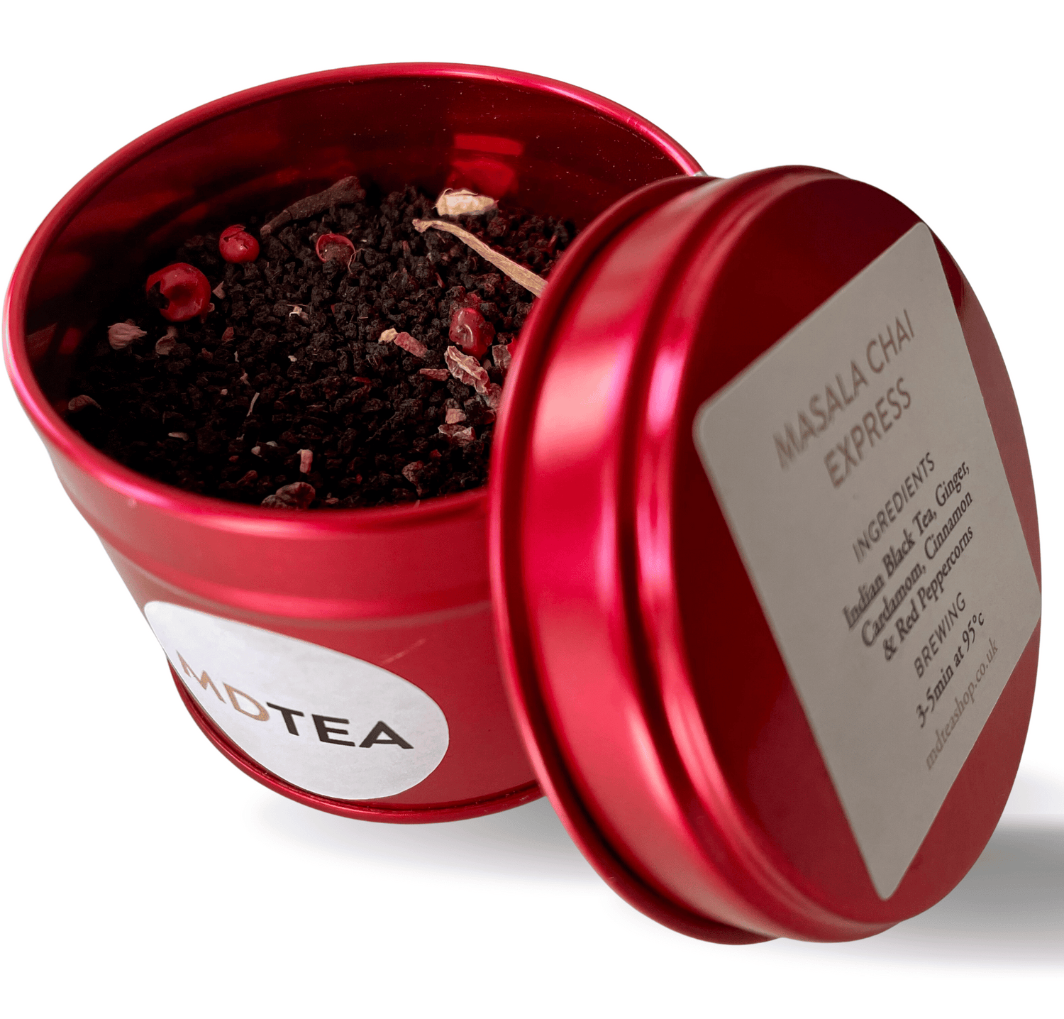 Masala Chai Express – sweet and spicy black tea with red peppercorns | MDTEA